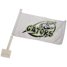 Load image into Gallery viewer, 10.5 X 16&quot;, DOUBLE SIDED, SUBLIMATABLE, CAR FLAG WITH POLE