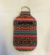Load image into Gallery viewer, SUBLIMATABLE NEOPRENE HAND SANITIZER KEY RING
