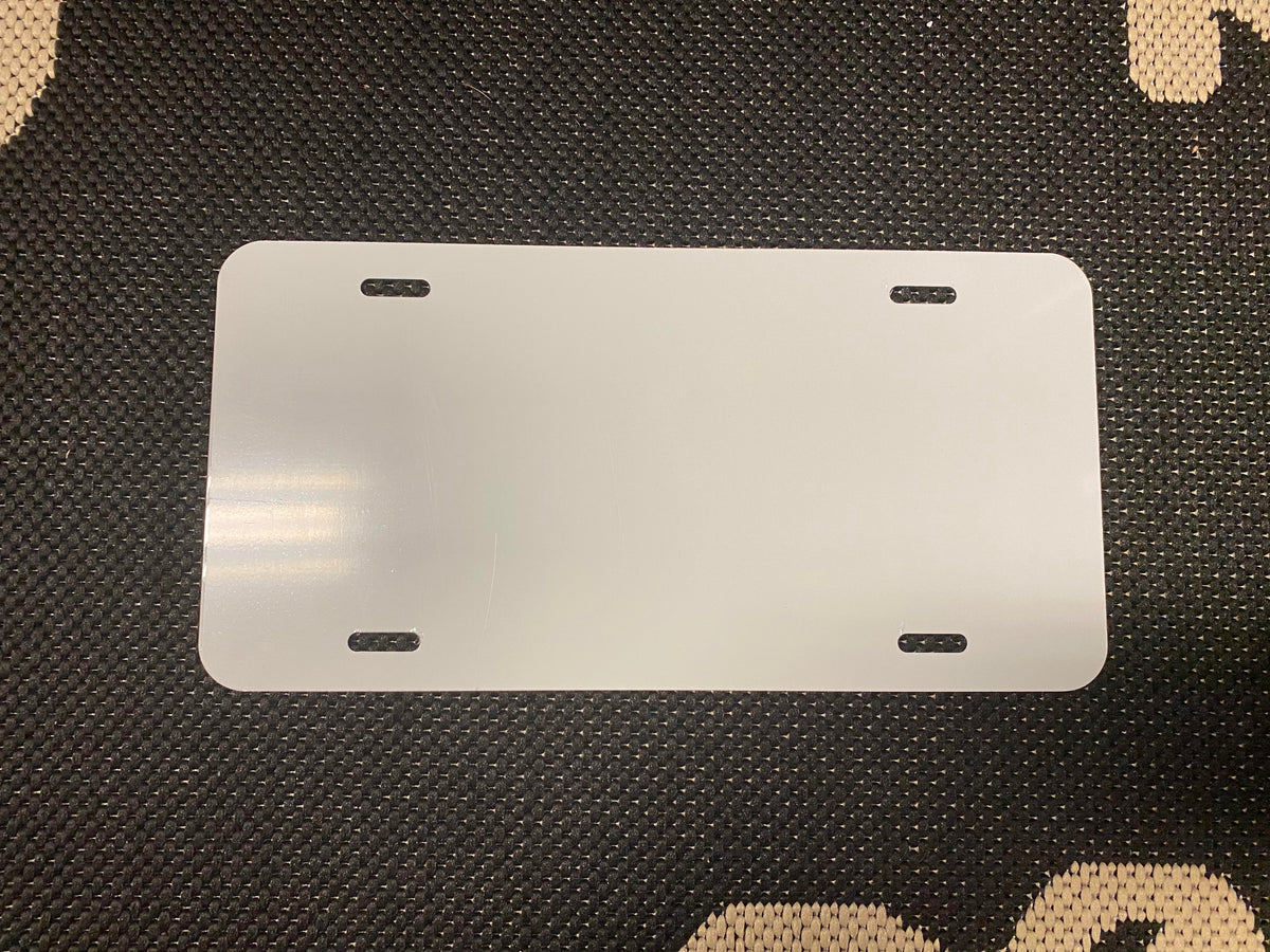 SUBLIMATABLE LICENSE PLATE – Paper Ranch